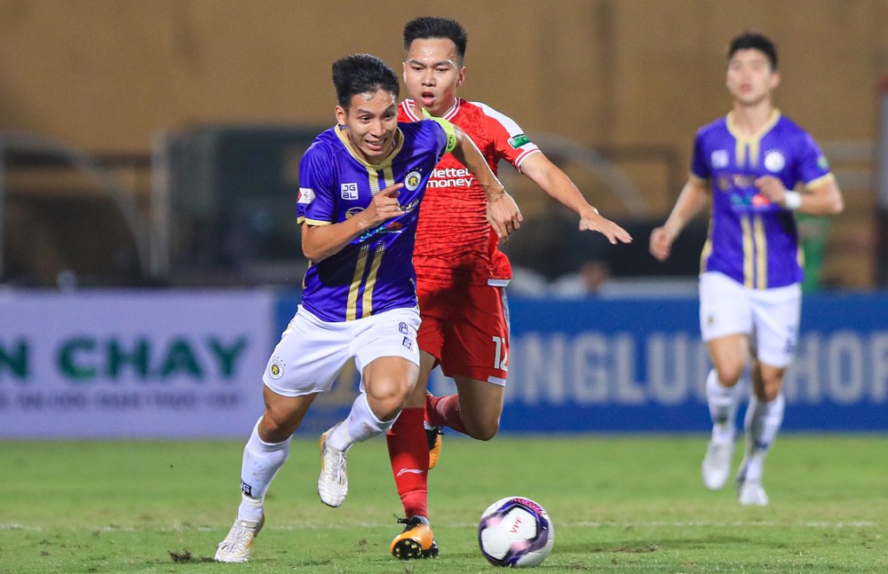 Trực tiếp bóng đá Hà Nội FC 1-0 Viettel: Lucao ghi bàn - Ảnh 1.