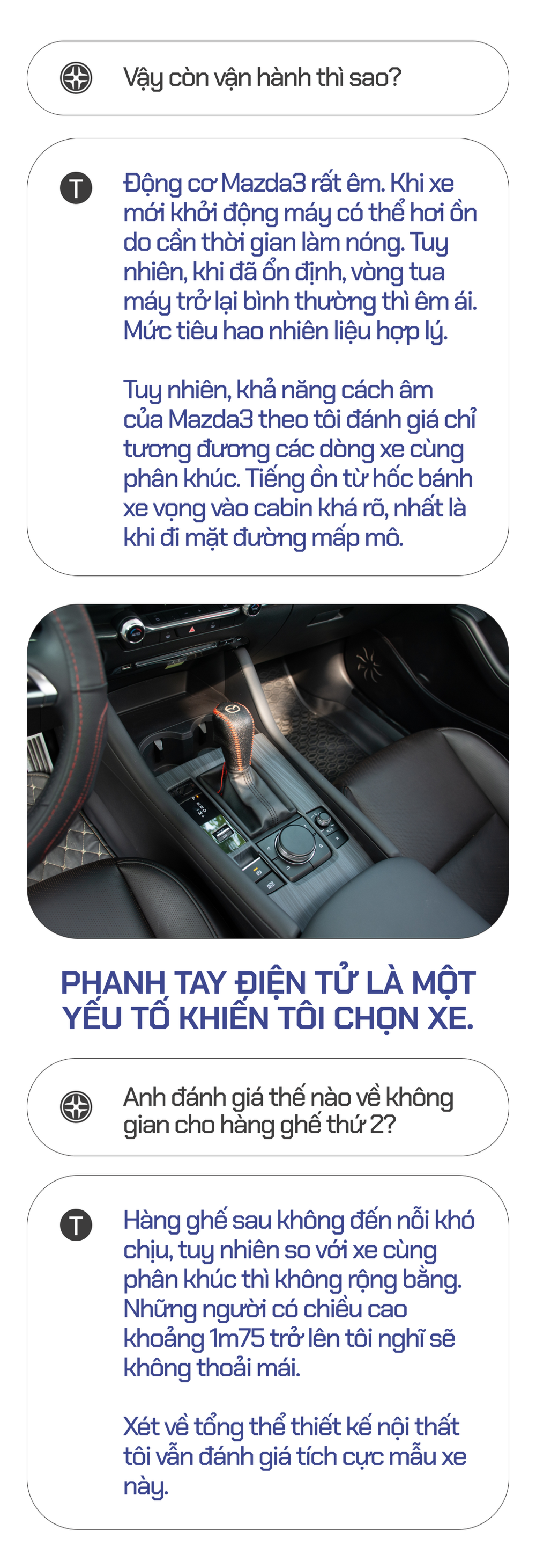 Chủ xe Mazda3: ‘Mua vì nội thất đẹp dù đã đặt cọc một chiếc khác’ - Ảnh 3.