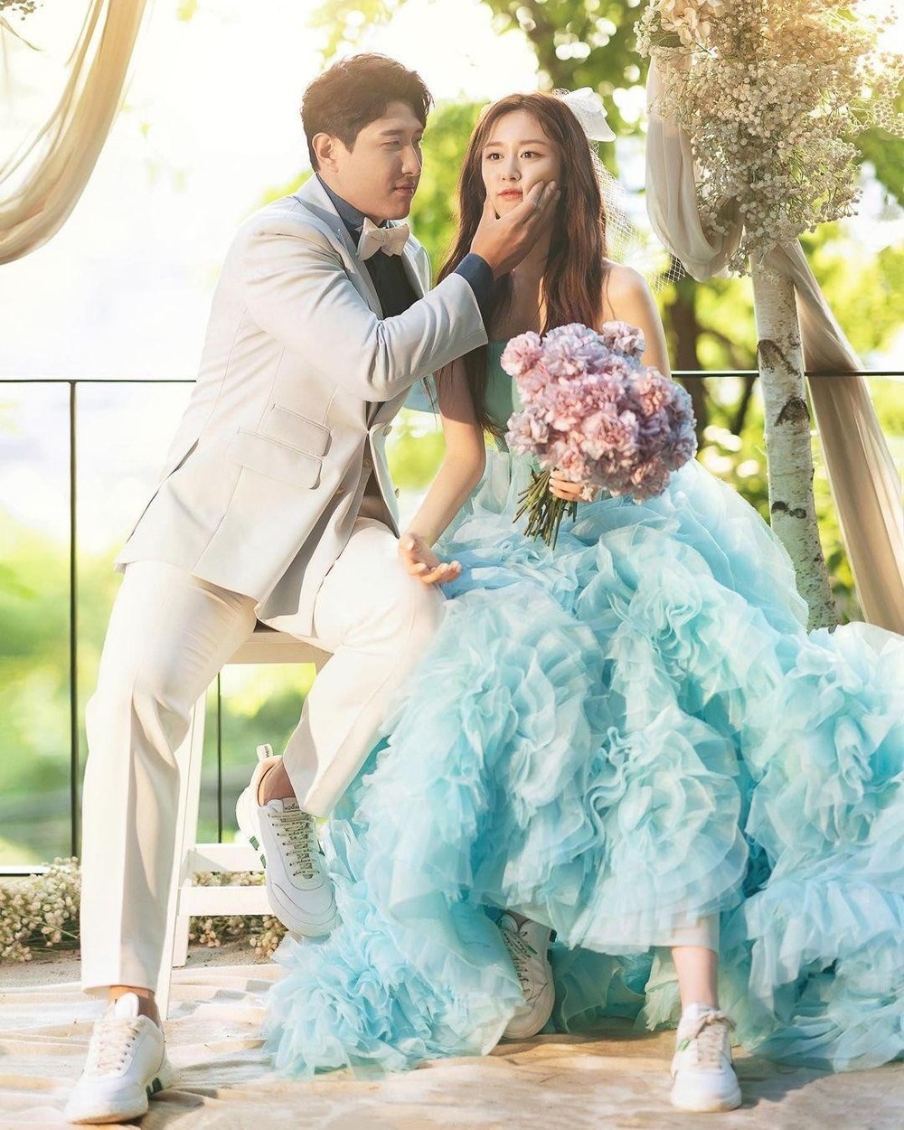 Ảnh cưới của Ji Yeon (T-ARA) và cầu thủ bóng chày - Ảnh 2.