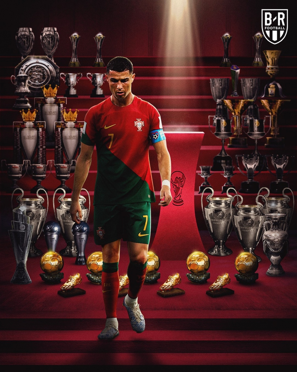 Ronaldo bật khóc rời World Cup 2022: Cái kết buồn của “kẻ chinh phục vĩ đại” - Ảnh 4.