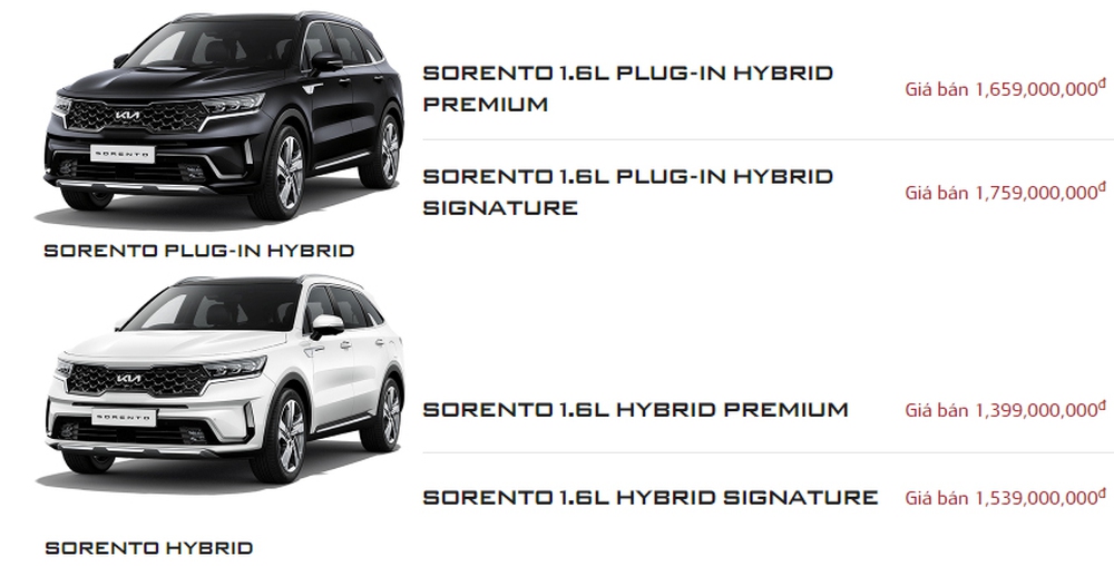 KIA Sorento Hybrid khởi điểm từ 1,399 tỷ đồng, có cả bản PHEV - Ảnh 1.