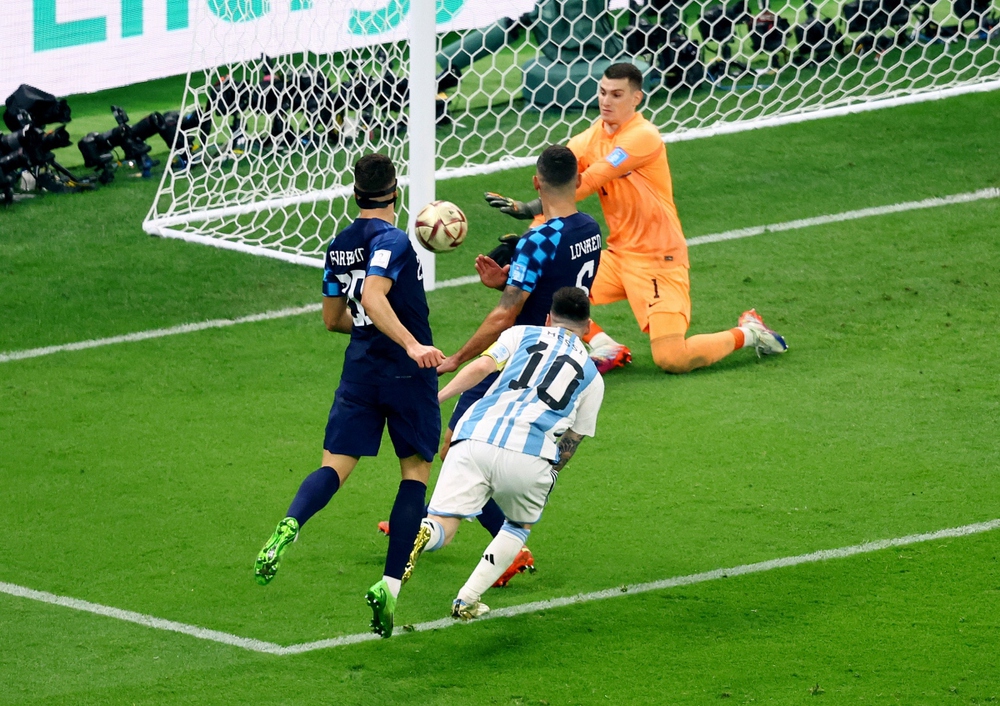 TRỰC TIẾP Argentina 2-0 Croatia: Messi mở tỷ số, Alvarez nhân đôi cách biệt - Ảnh 1.