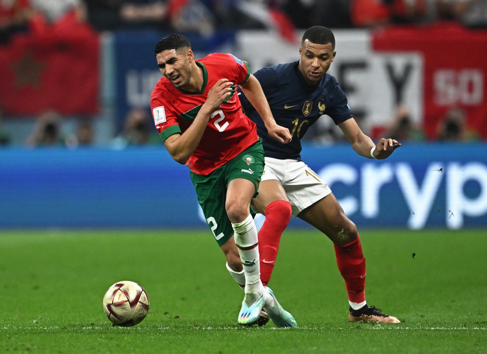 Trực tiếp Pháp 1-0 Morocco: Bàn thắng bất ngờ - Ảnh 1.