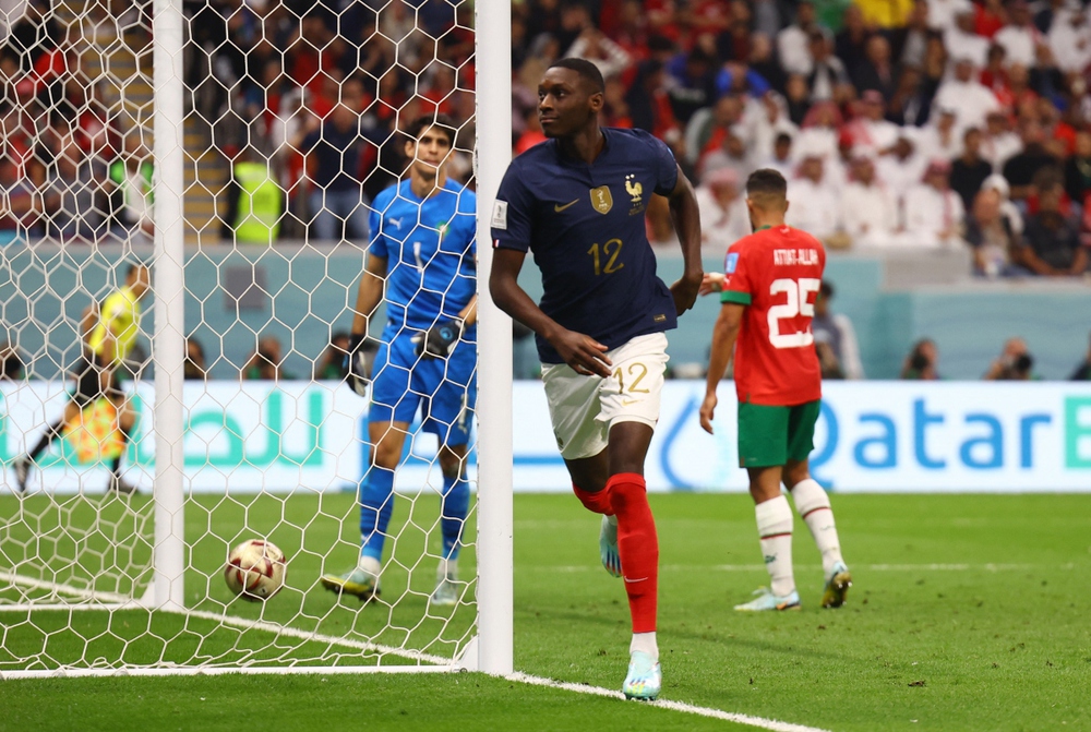 Trực tiếp Pháp 2-0 Morocco: Cách biệt được nhân đôi - Ảnh 1.
