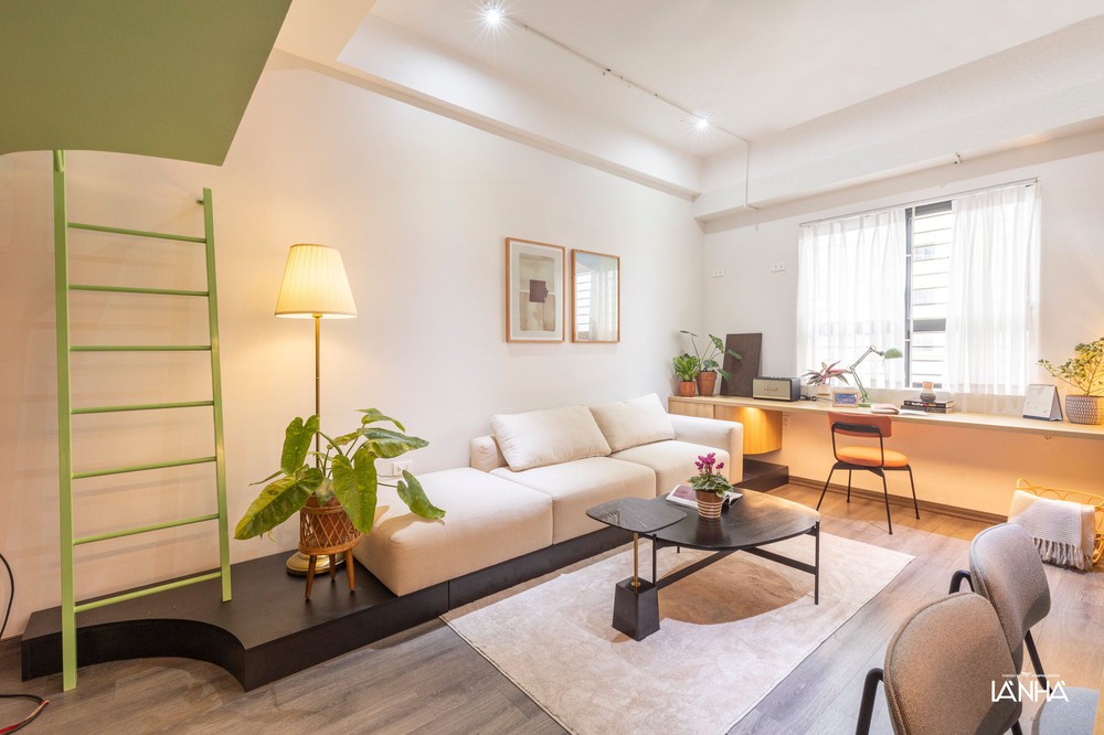 Gợi ý cách sử dụng nội thất hợp lý cho căn hộ chung cư diện tích nhỏ chỉ hơn 50m2 - Ảnh 4.