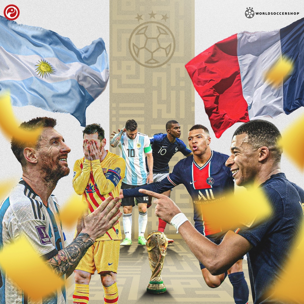 Biếm họa 24h: Messi và Mbappe hẹn tranh cúp vàng World Cup 2022 - Ảnh 3.