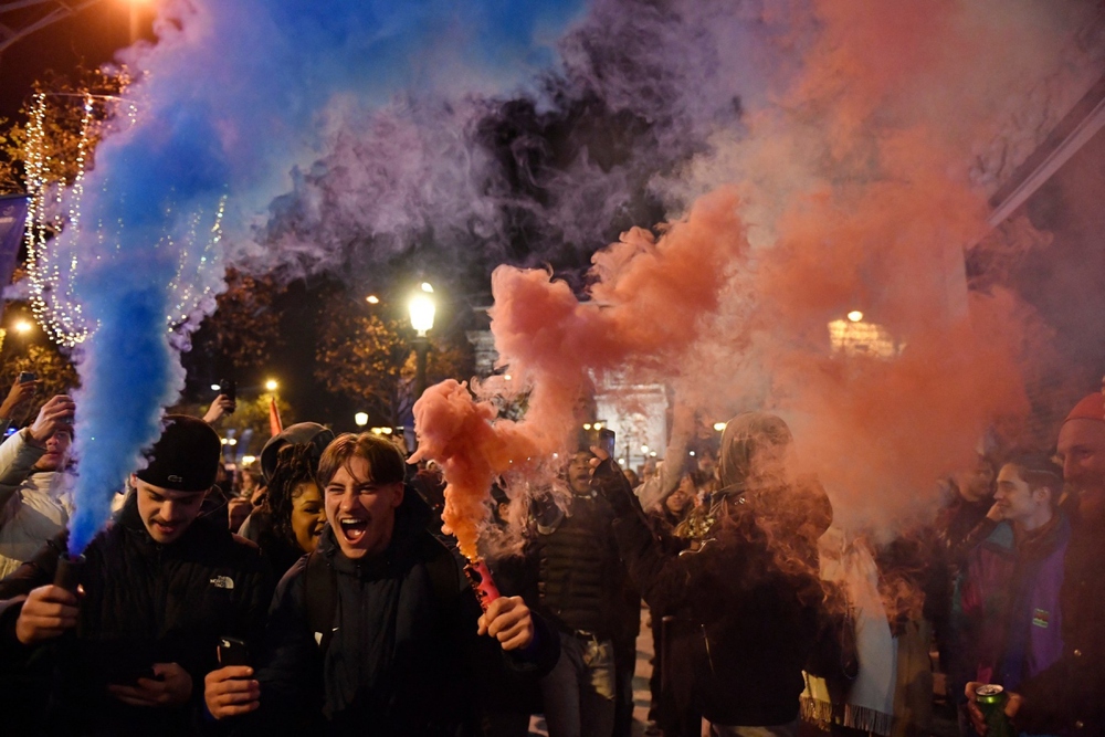 Bạo loạn nổ ra sau trận bán kết World Cup 2022 giữa Pháp và Morocco - Ảnh 4.