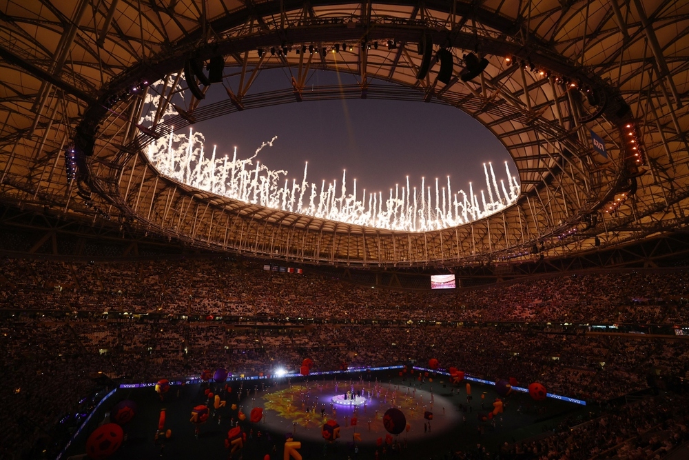 Toàn cảnh: Lễ bế mạc ấn tượng của World Cup 2022 - Ảnh 7.