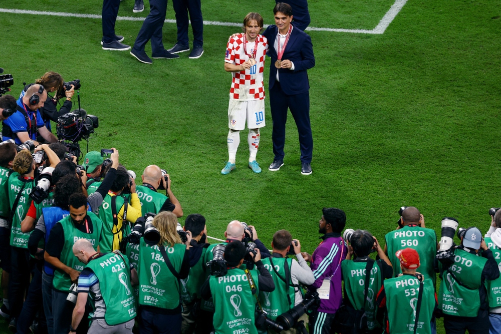 Luka Modric chia tay World Cup với nụ cười mãn nguyện - Ảnh 7.