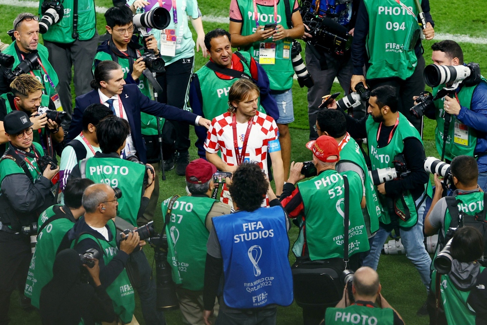 Luka Modric chia tay World Cup với nụ cười mãn nguyện - Ảnh 5.