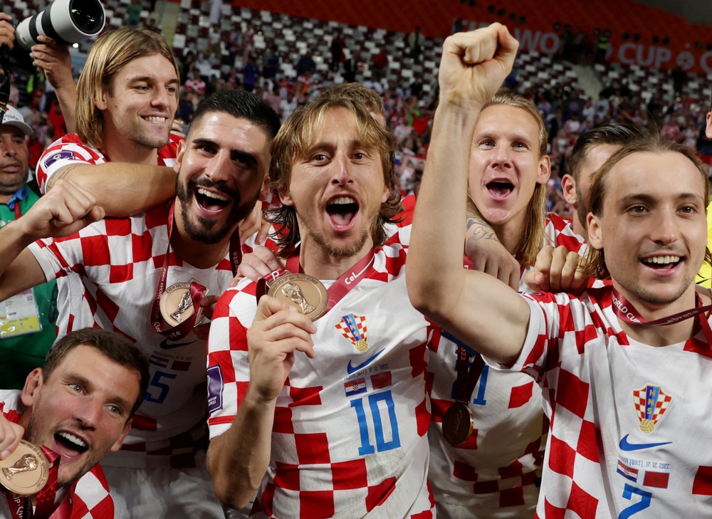 Luka Modric chia tay World Cup với nụ cười mãn nguyện - Ảnh 3.