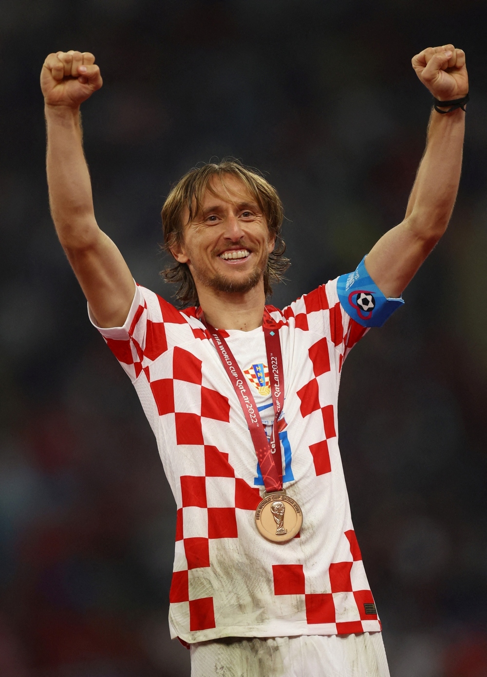 Luka Modric chia tay World Cup với nụ cười mãn nguyện - Ảnh 2.