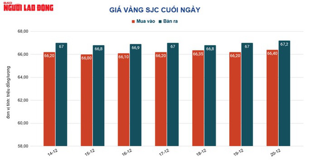 Giá vàng hôm nay 21-12: Nâng trần lãi suất trái phiếu, vàng bật tăng dữ dội - Ảnh 2.