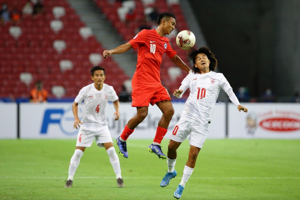 Trực tiếp Singapore 3-2 Myanmar: Rượt đuổi hấp dẫn - Ảnh 1.