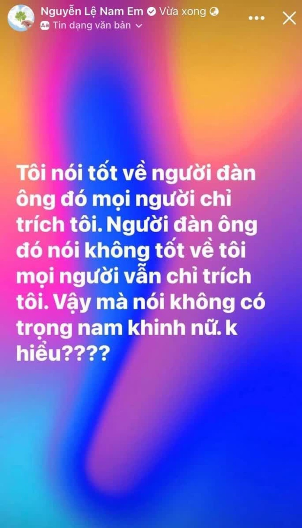 Bị Bạch Công Khanh công khai nói về mâu thuẫn, Nam Em lên tiếng cực gắt rồi vội vã xoá đi - Ảnh 2.