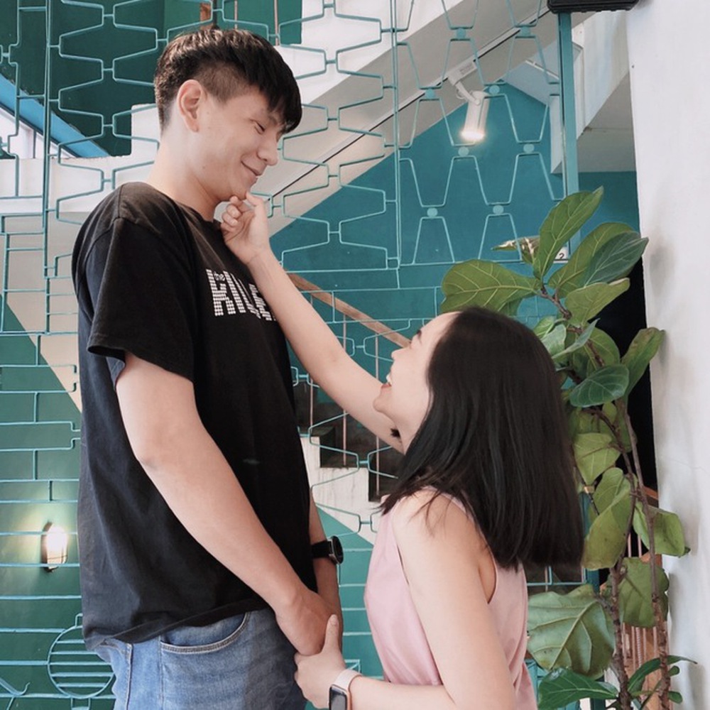 Cặp đôi “Mét 9 Mét 5” yêu nhau ngay lần đầu nói chuyện, đi đến đâu cũng có người chú ý
