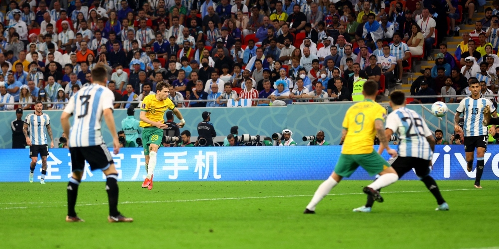 TRỰC TIẾP Argentina 2-1 Australia: Bàn gỡ bất ngờ - Ảnh 1.
