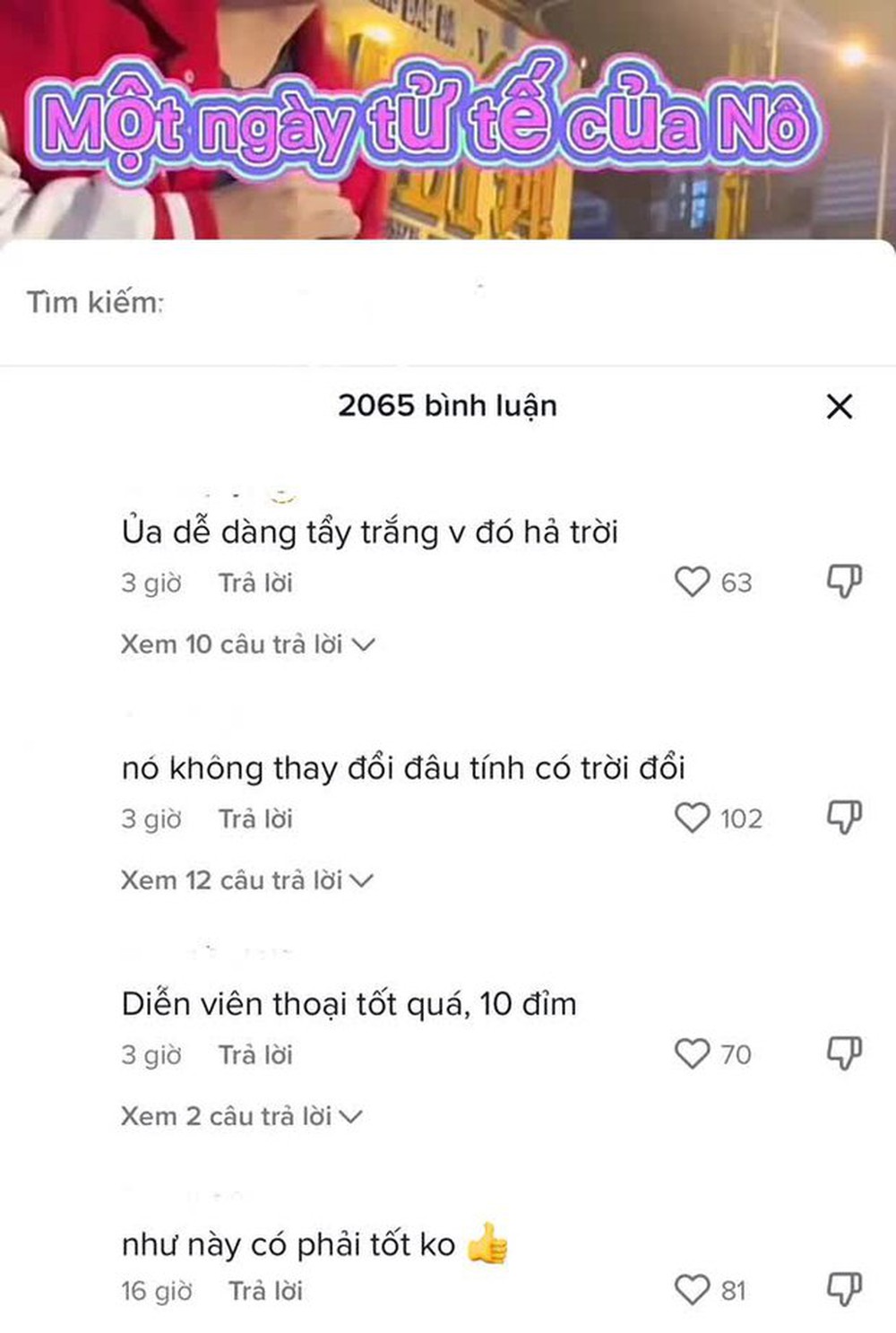 Sau làn sóng tẩy chay, TikToker Nờ Ô NÔ tiếp tục làm clip đi từ thiện