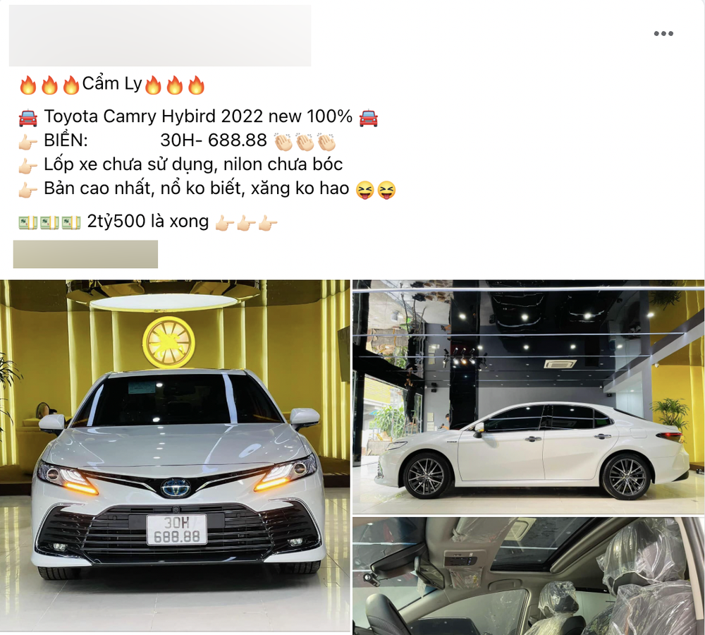 Toyota Camry biển tứ quý 8 giảm giá 400 triệu sau 1 tháng: Giá mới vẫn ngang Lexus ES đập hộp - Ảnh 1.