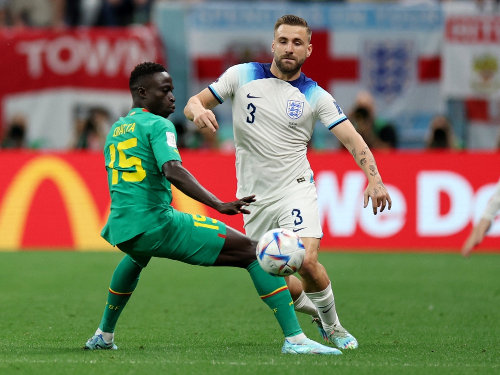 Trực tiếp Anh 0 - 0 Senegal: Đôi công quyết liệt, pressing tầm cao nghẹt thở - Ảnh 1.