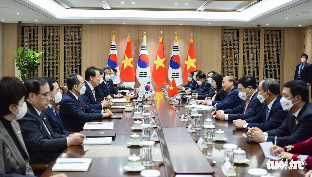 Hàn Quốc bắn 21 loạt đại bác đón Chủ tịch nước Nguyễn Xuân Phúc - Ảnh 6.