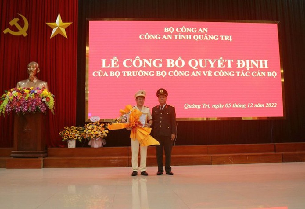 Quảng Trị có tân Phó Giám đốc Công an tỉnh 44 tuổi - Ảnh 1.