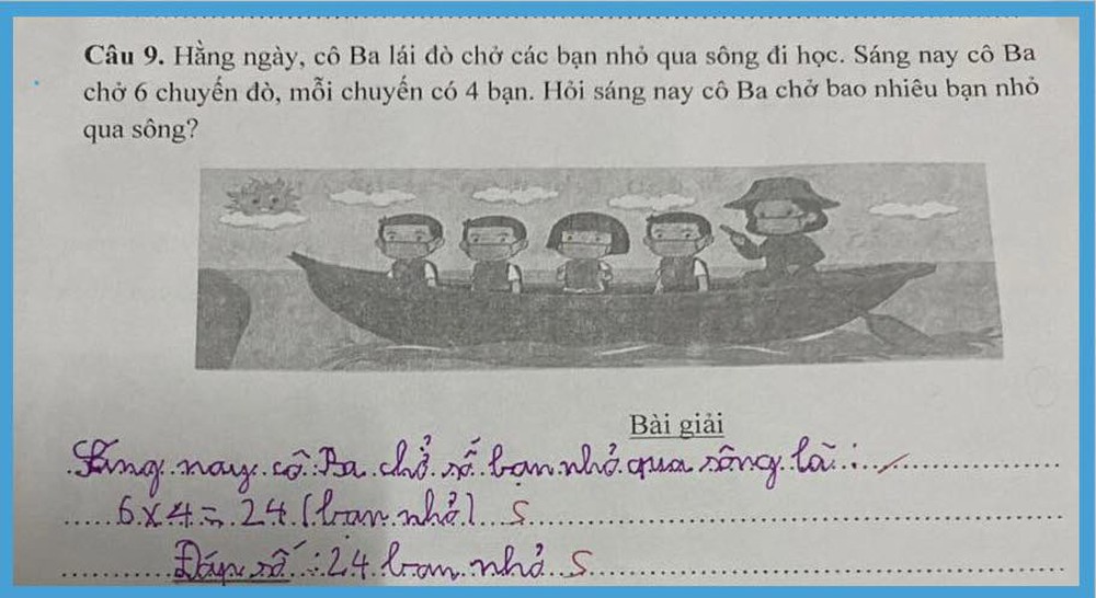 Bài Toán tiểu học 6 x 4 = 24 ở Bình Dương bị chấm sai khiến phụ huynh tranh cãi: Chuyên gia nhận xét 1 câu bất ngờ! - Ảnh 1.