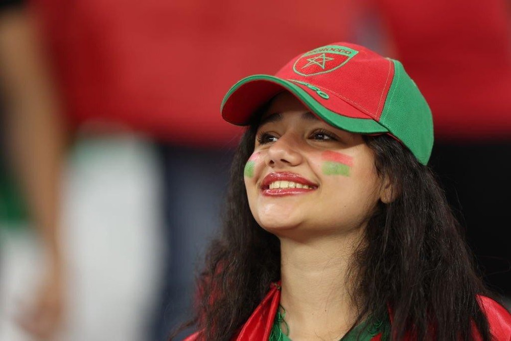 Mê mẩn với nhan sắc dàn CĐV Morocco tại World Cup 2022 - Ảnh 6.
