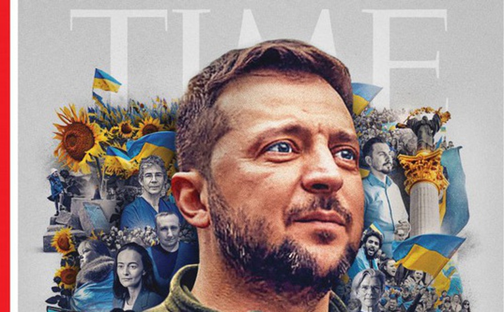 Tạp chí Time chọn ông Zelensky và 'tinh thần Ukraine' là Nhân vật của năm 2022