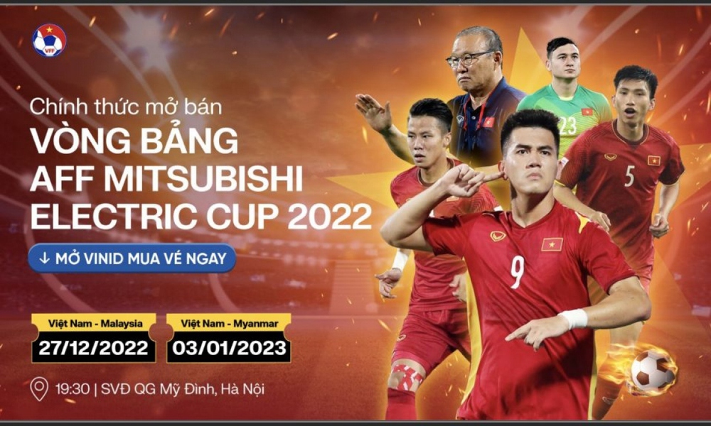 Vé xem ĐT Việt Nam đá sân nhà ở AFF Cup 2022 giá cao nhất 600.000 đồng - Ảnh 1.