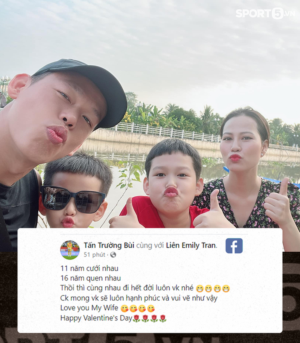 Lãng mạn như Tấn Trường, chúc bà xã cực ngọt ngào ngày Valentine