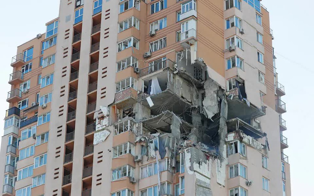 Những hình ảnh u ám về Ukraine sau khi Nga phát động chiến dịch đặc biệt