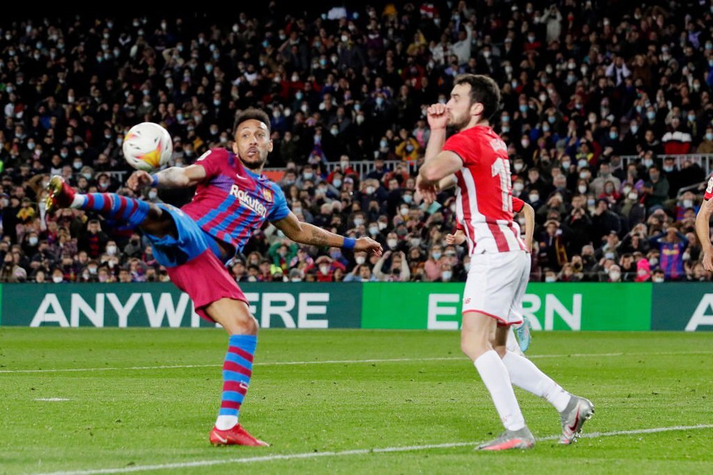 Aubameyang lập công giúp Barca hủy diệt Bilbao - Ảnh 2.