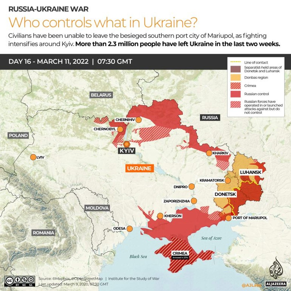 Toàn cảnh những diễn biến mới nhất trong chiến dịch quân sự của Nga tại Ukraine tối 11/3 - Ảnh 4.