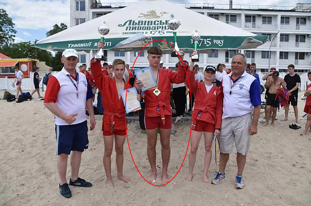 Young Ukrainian martial arts champion killed by bomb - Photo 1.