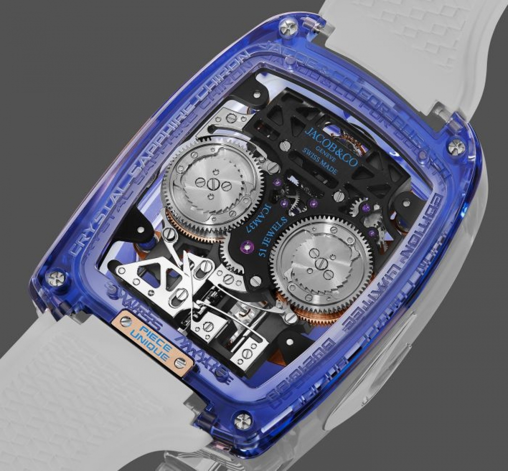 Admire the $1.5 million Bugatti and Jacob & Co. watch model - Photo 8.