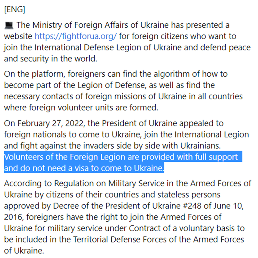 Thực hư vụ việc gây xôn xao: Lính đánh thuê phải trả 1.000 USD để tham chiến ở Ukraine - Ảnh 3.