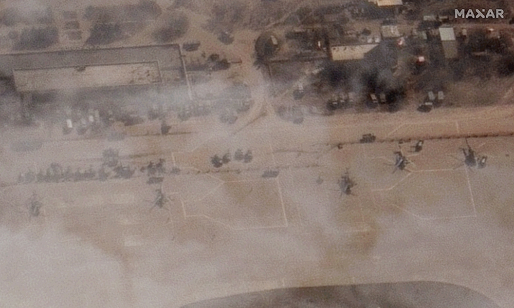 HOT: Russian air defense suffered unprecedented damage in Ukraine - Satellite photos reveal the scene!  - Photo 5.