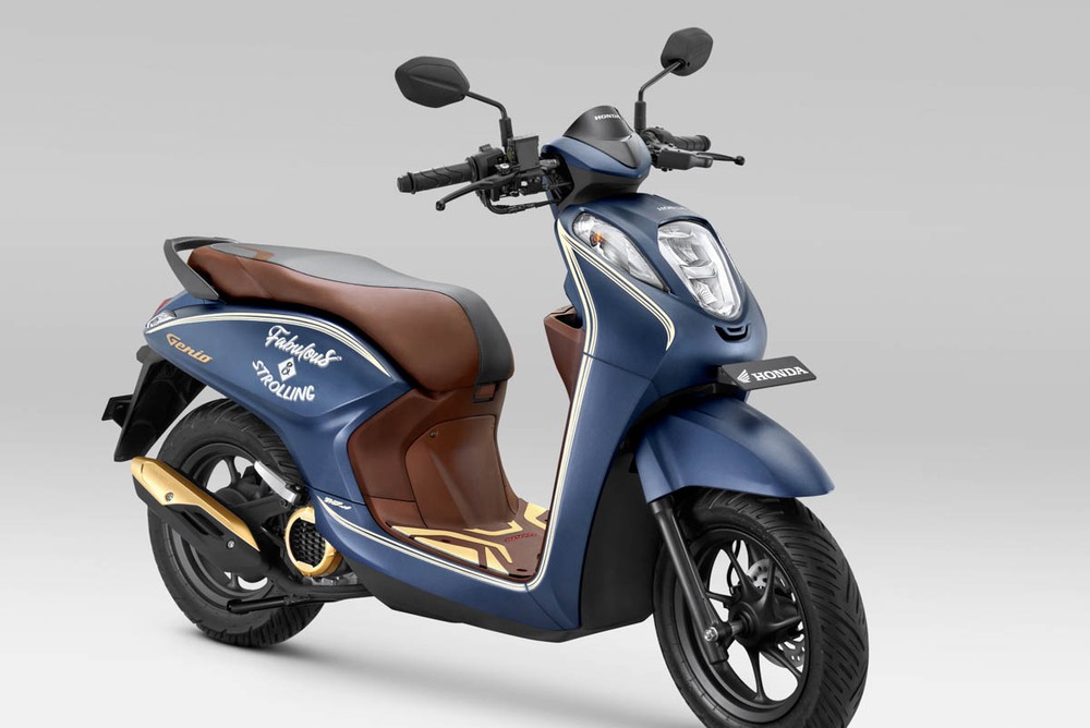 Honda launched a new scooter, super fuel-efficient, with a full tank of nearly 250km - Photo 1.