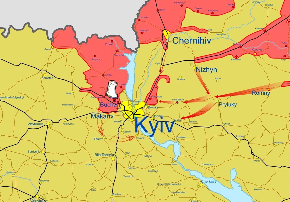 Tư lệnh thủ đô Ukraine mới tuyên bố phản công - Kiev tiết lộ chỉ đủ ăn trong 2 tuần bị bao vây!  - Ảnh 2.