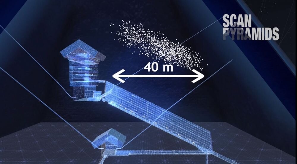 Tia vũ trụ tiết lộ bí ẩn về 2 căn phòng không có lối vào trên Kim tự tháp Giza - Ảnh 9.