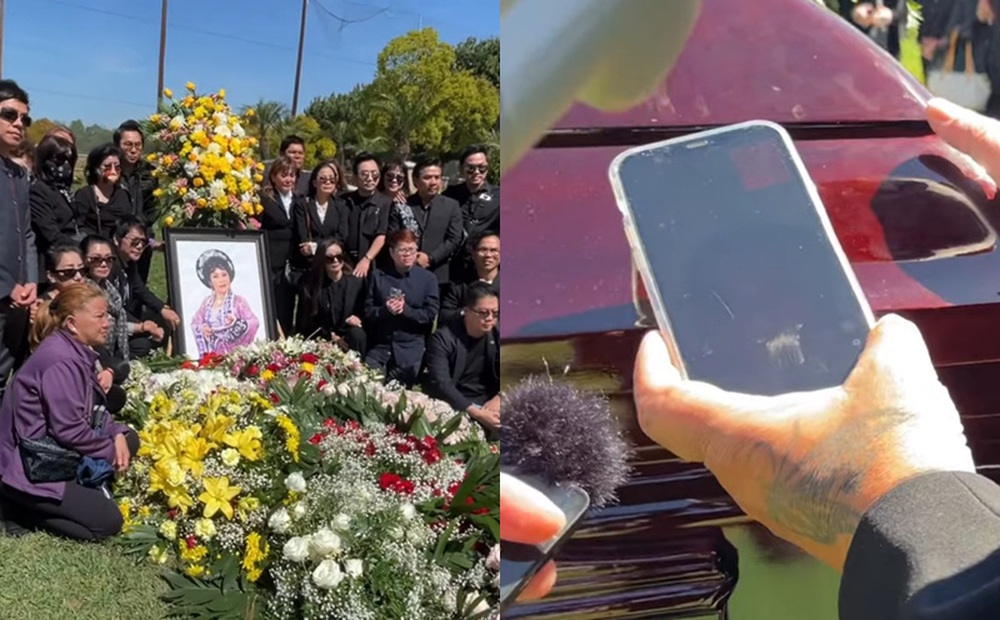 Chồng nghệ sĩ Ngọc Đáng theo dõi đám tang vợ qua livestream: Bà xã của anh, vĩnh biệt em