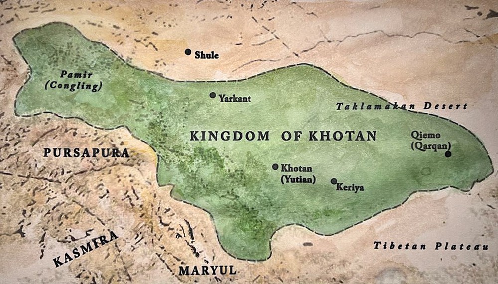 Vương quốc Phật giáo đã biến mất - Vùng Khotan cổ đại - Ảnh 1.