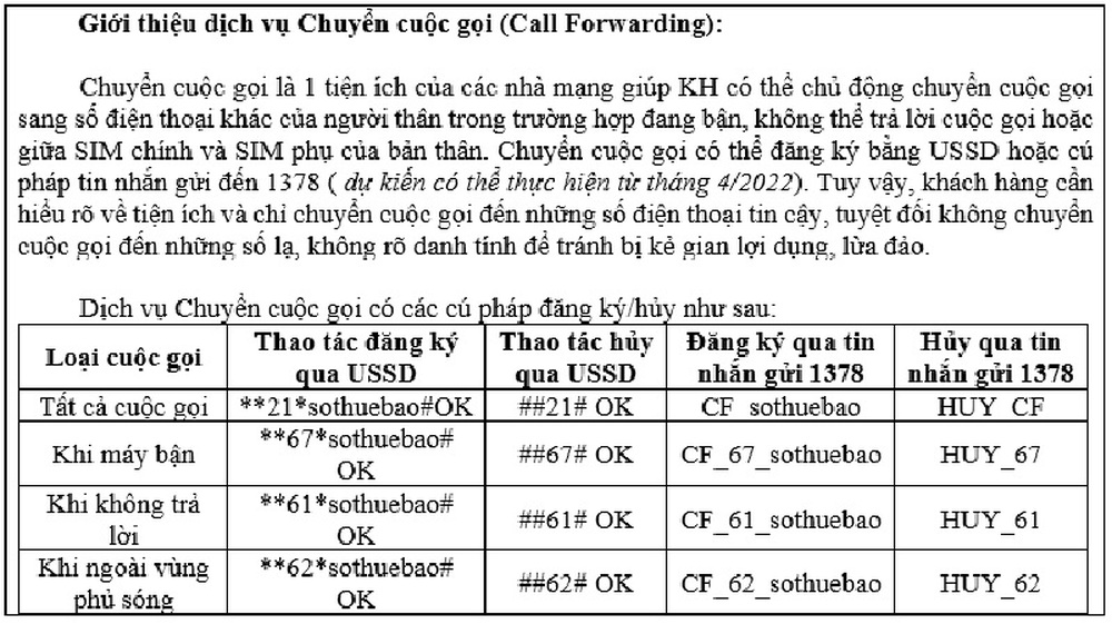 Cảnh báo lợi dụng tính năng Chuyển cuộc gọi lừa đảo đánh cắp mã OTP - Ảnh 4.