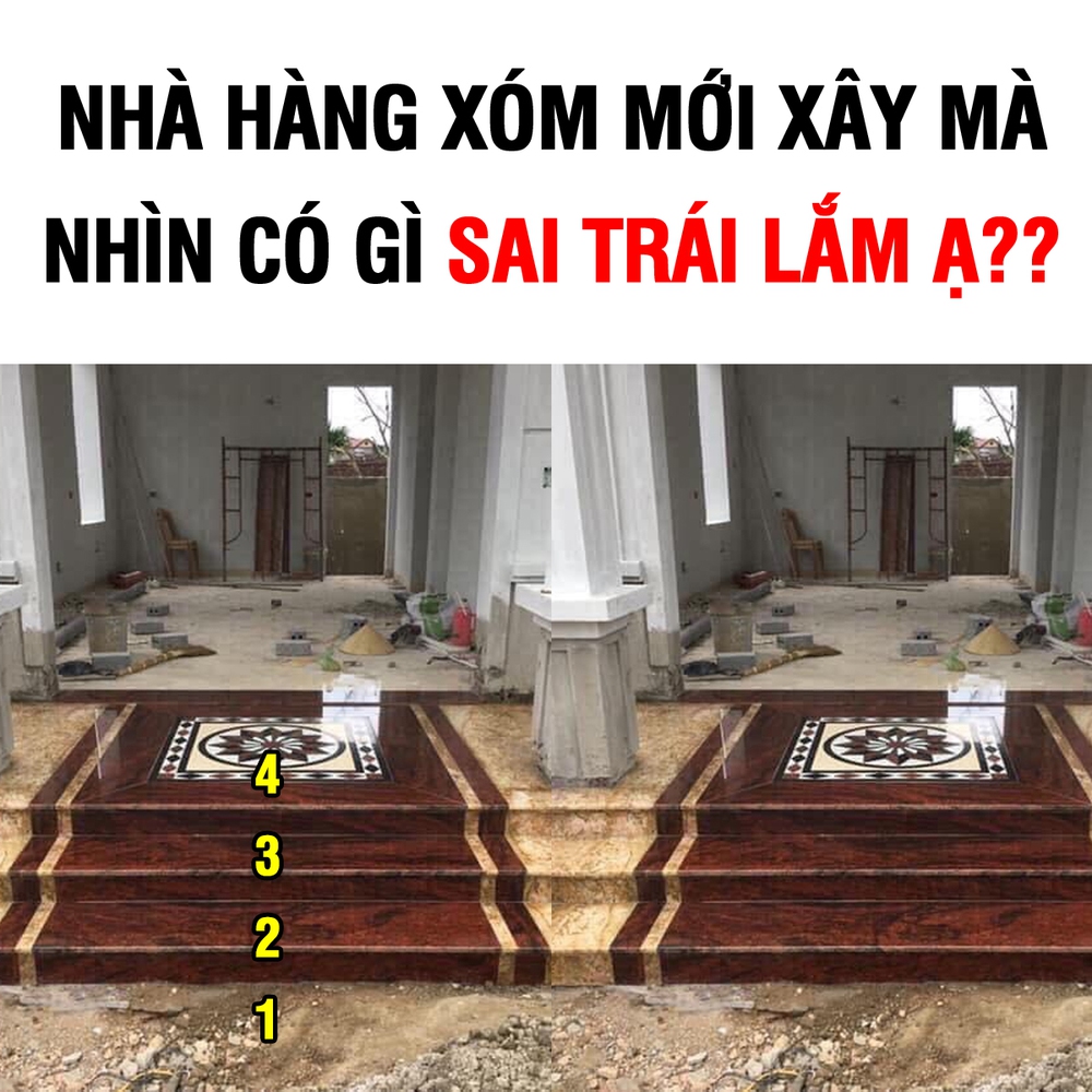 Bức ảnh gây tranh cãi kịch liệt: Bậc tam cấp nhà hàng xóm xây như vậy có sai không? - Ảnh 1.