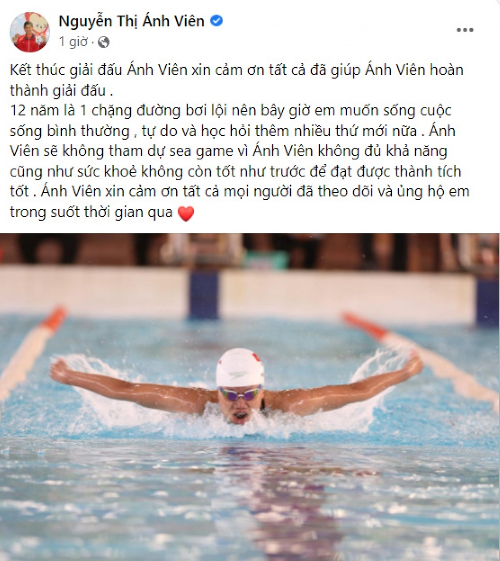 Ánh Viên - Nốt nhạc bâng khuâng trong bài ca 8/3 của Thể thao Việt Nam - Ảnh 1.