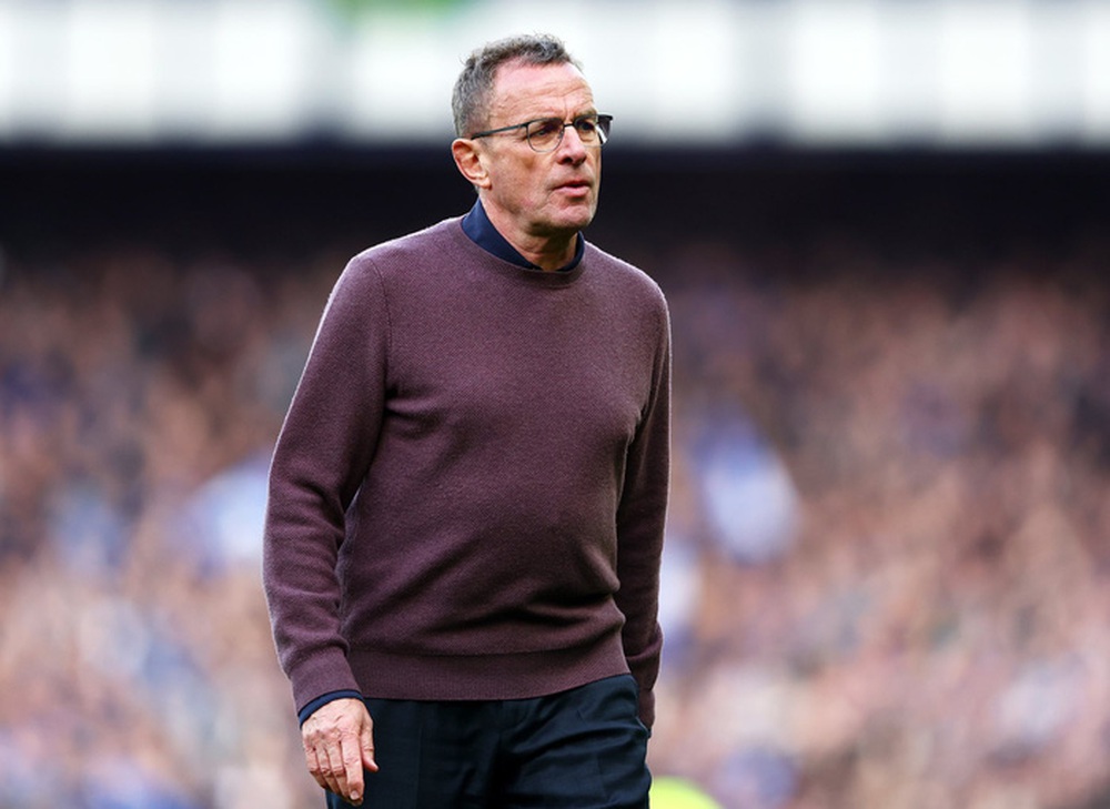 Ralf Rangnick became the worst coach in MU history - Photo 1.