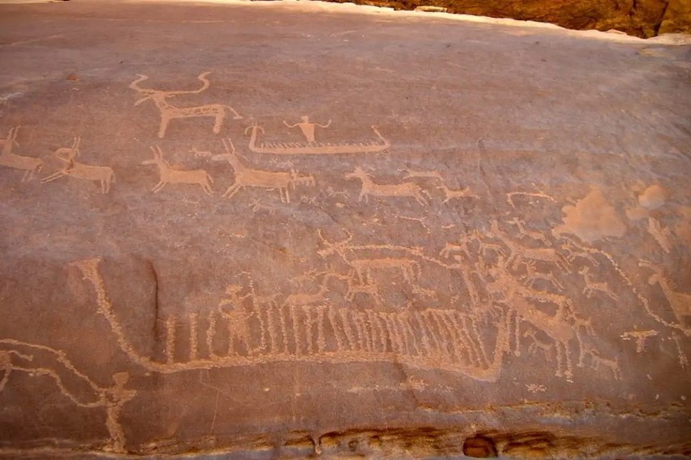 Sự thật về biến đổi khí hậu từ nghệ thuật trên đá Ai Cập thời tiền sử - Ảnh 6.