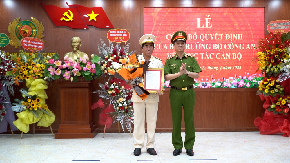 Đại tá Nguyễn Văn Hận làm Giám đốc Công an tỉnh Kiên Giang - Ảnh 1.