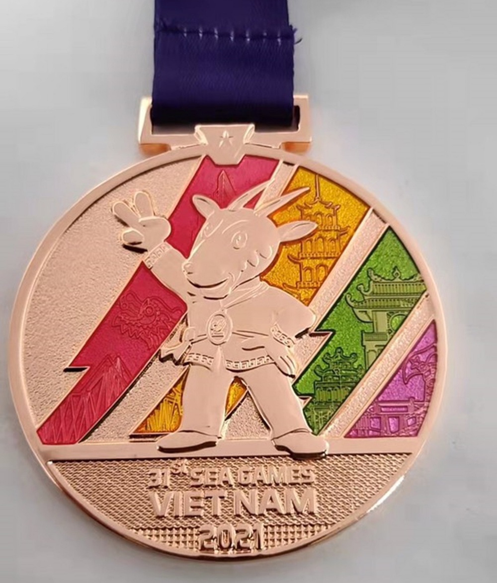 The medal set for the 31st SEA Games was officially released - Photo 4.